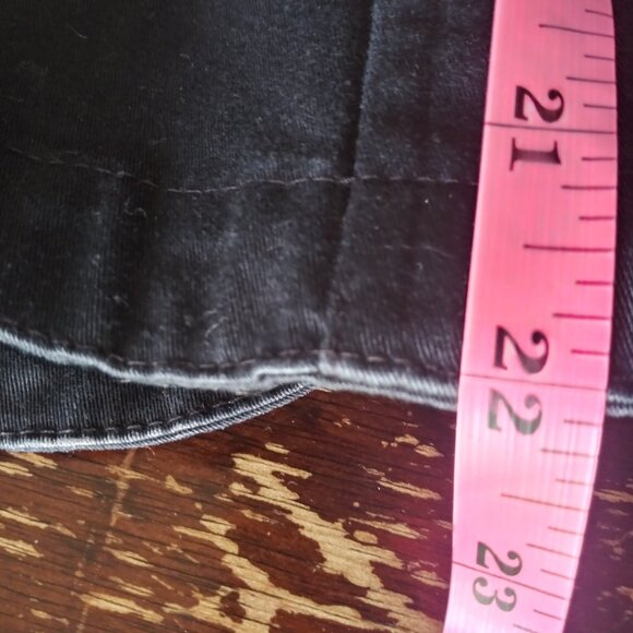 Christine Alexander Black Denim Rhinestone Jacket Women's Medium - Picture 2 of 6